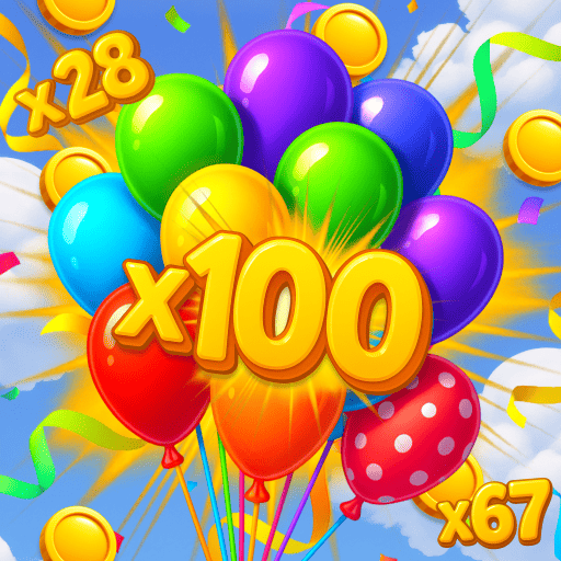 Colorful Balloon World App Icon